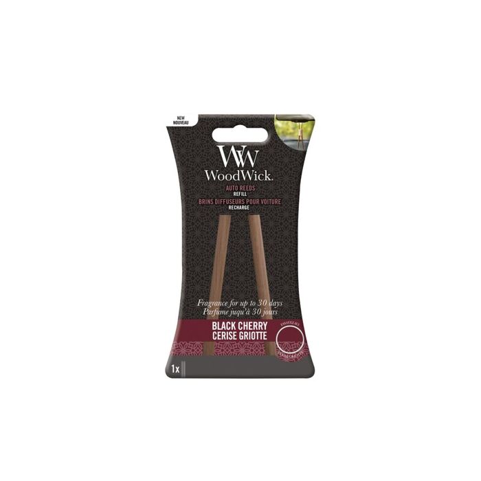 Woodwick Car Reed Diffuser Refill - Black Cherry